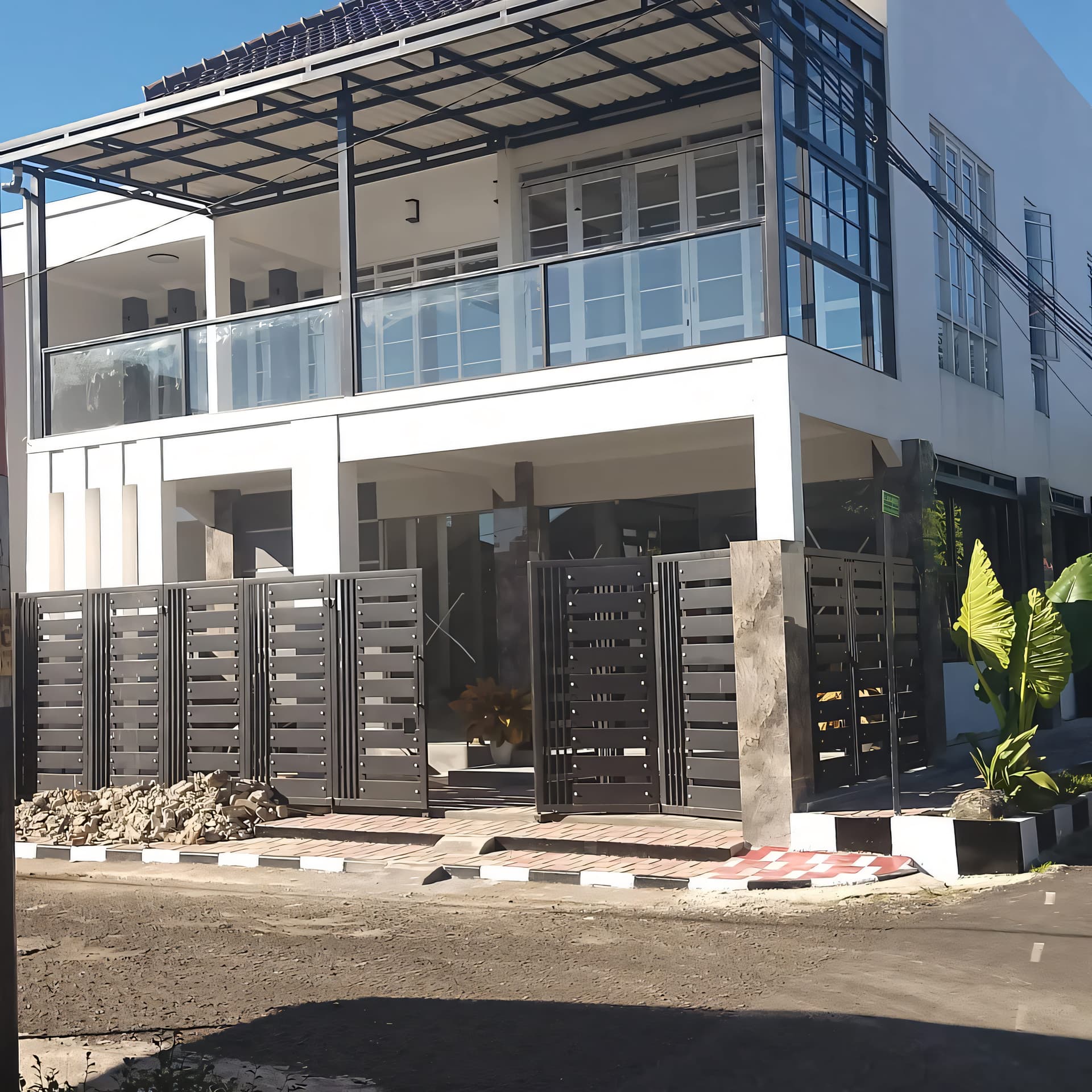Pagar Stainless, Kaca, Kanopi & Kusen Alumunium
